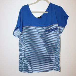 Blue Blouse Prefect for Work